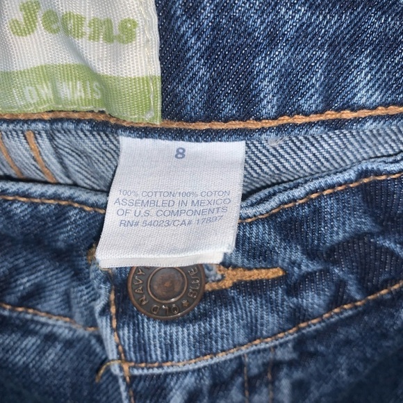Vintage Curvy Low Waist Old Navy Jeans bootcut women’s size 8 deadstock - Picture 5 of 9